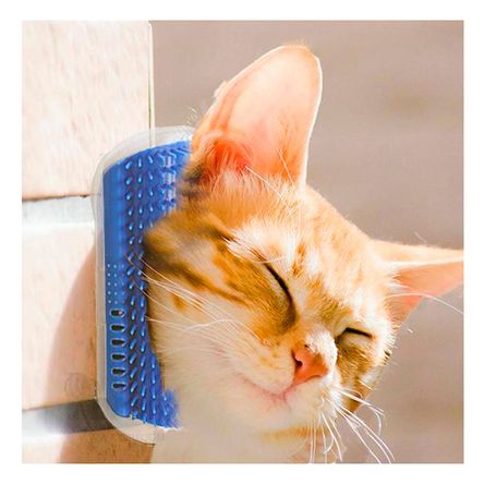 Rascador para Gatos Suave Adaptable Esquinas en Azul Rascador para Gatos Suave Adaptable Esquinas en Azul
