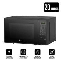 Horno Microondas Panasonic NN-SB25JBRPK 20L