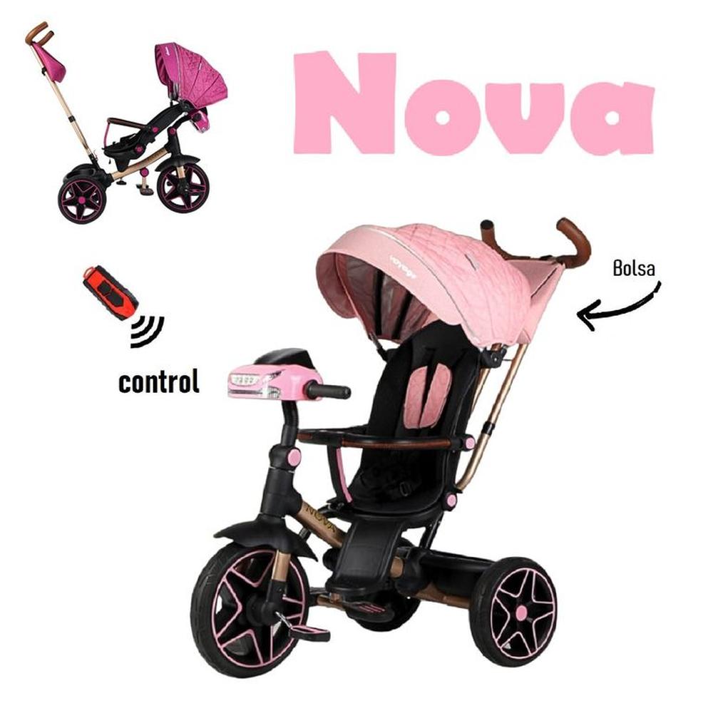 Triciclo 6 en 1 Nova Asiento Giratorio con Control Remoto-Ro
