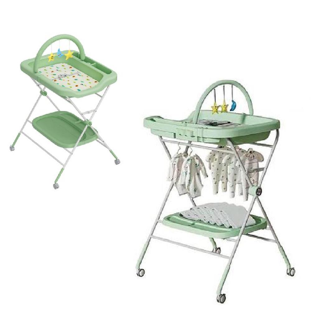 Bañador Plegable Con Adaptador y colgantes -Verde