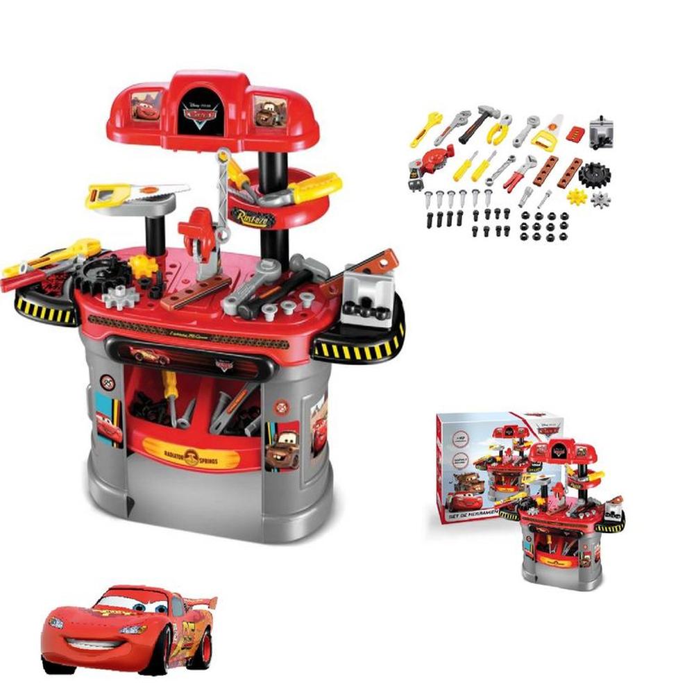 Set Taller Mecanico Y Herramientas - Cars