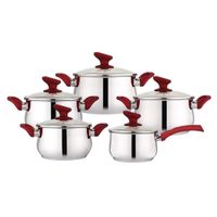 Set Flamenco X10Pz Tapa de Vidrio - Facusa 10286403