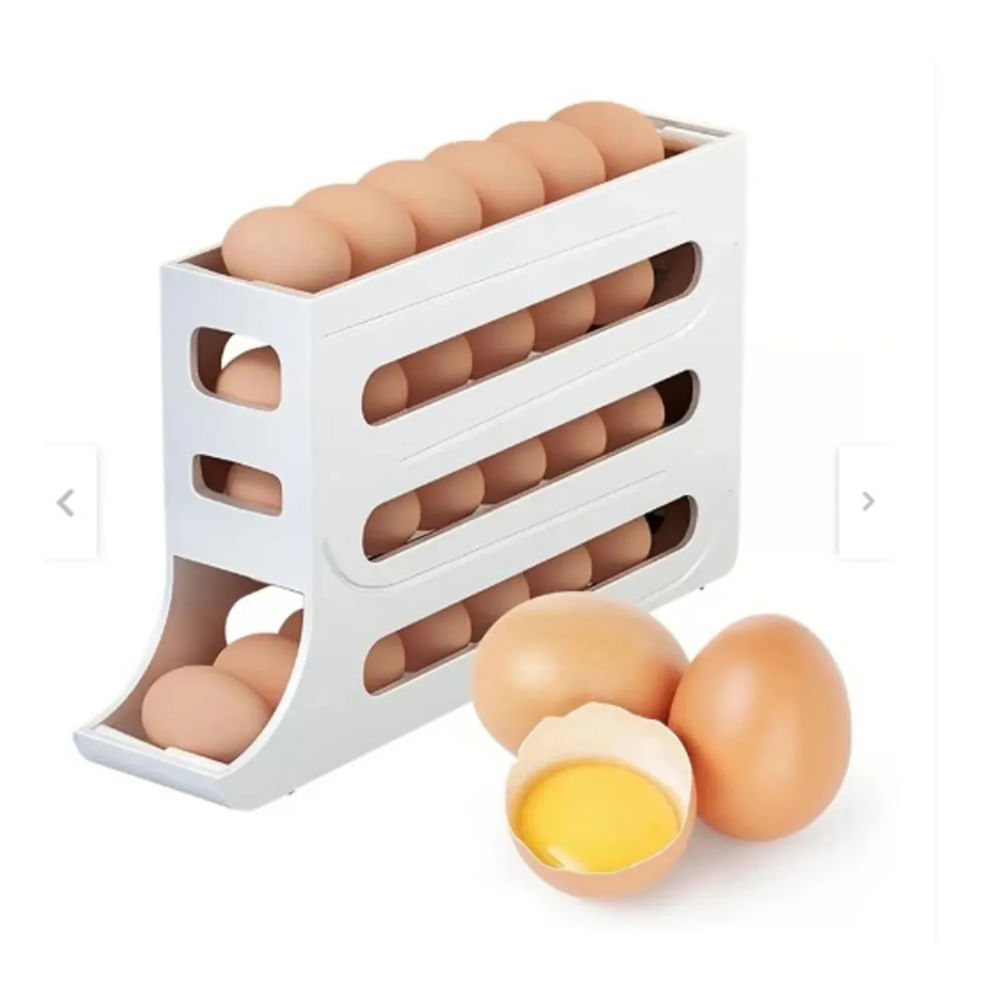 Organizador de Huevos Para Refrigerador de 4 Niveles