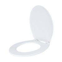 Asiento de Inodoro Redondo Eco Plástico Orange Modelo AB0001 Blanco