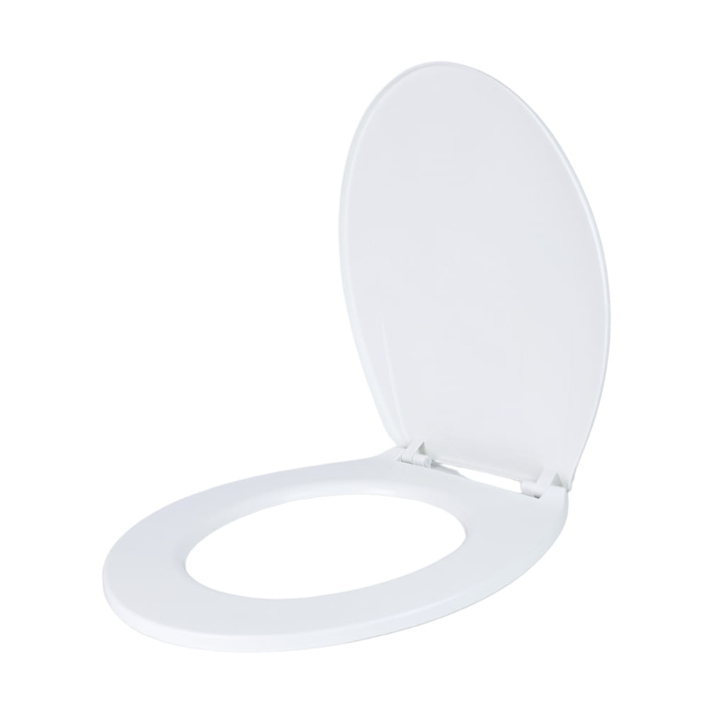 Asiento de Inodoro Redondo Eco Plástico Orange Modelo AB0001 Blanco