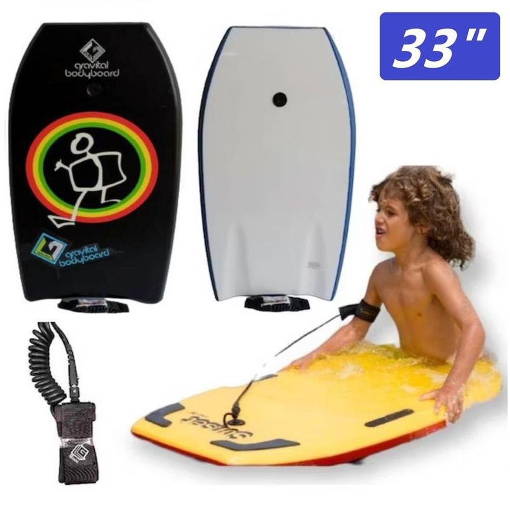 Tabla Surf Bodyboard DiseñoCorrea deBrazo 33 93cmX48cmX5cm