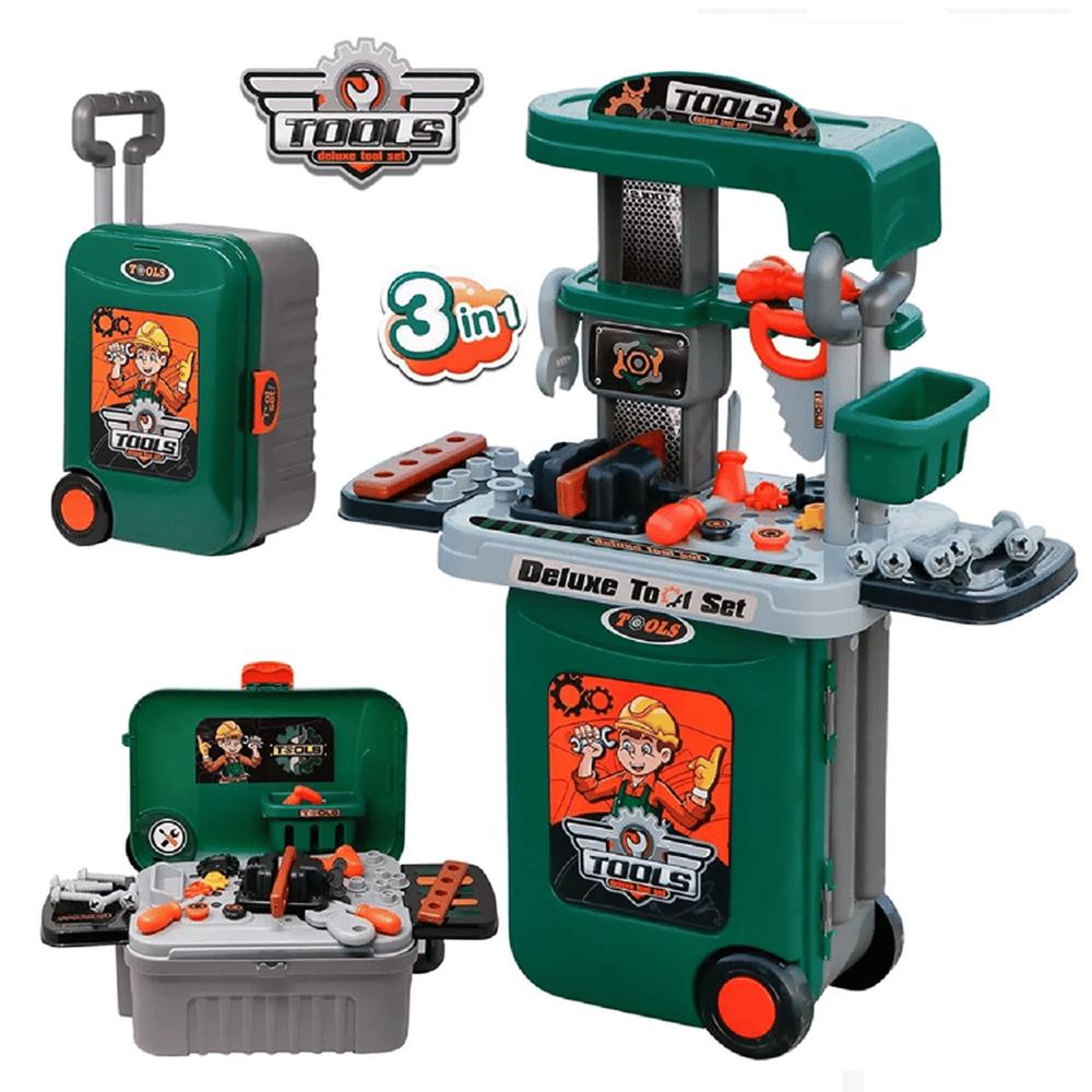 Set Maleta de Herramientas 3 en 1 Tools para niños