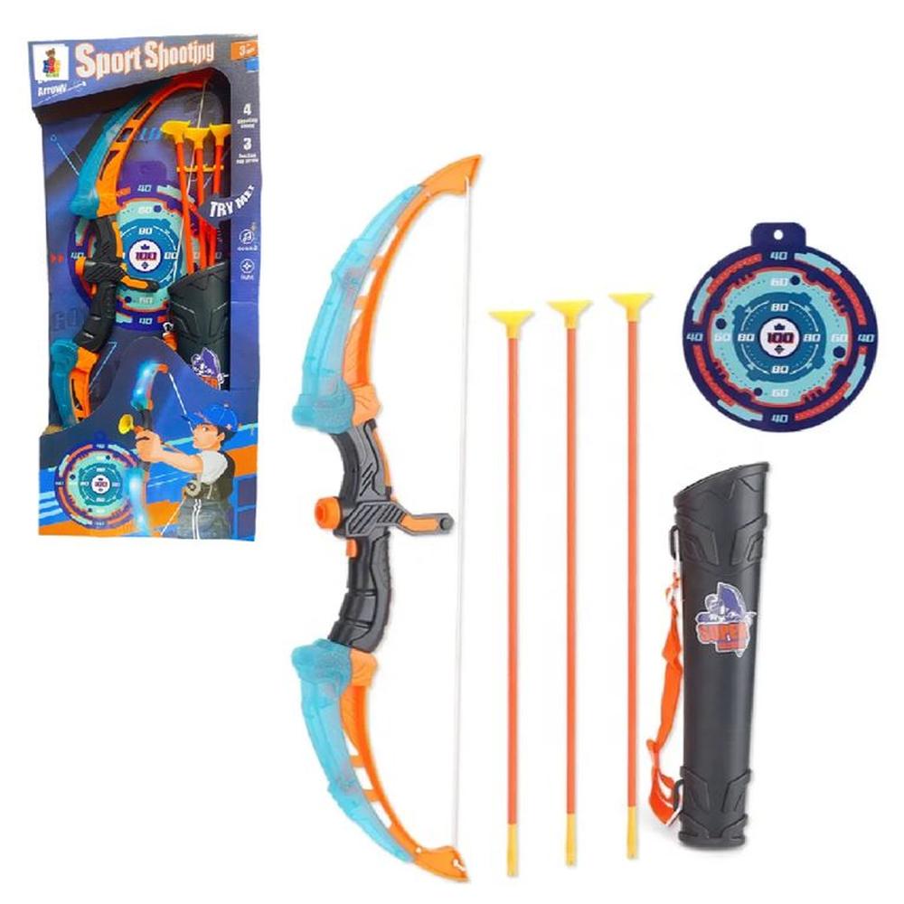 Juego de tiro con arco de plástico Sport Shooting- Azul