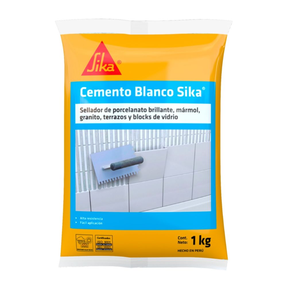 Cemento Sika Blanco x 1 kg