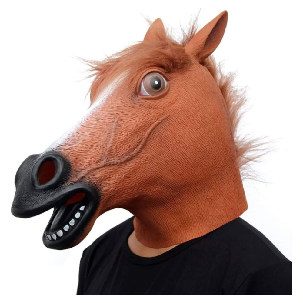 Máscara De bojack horseman Caballo Cosplay