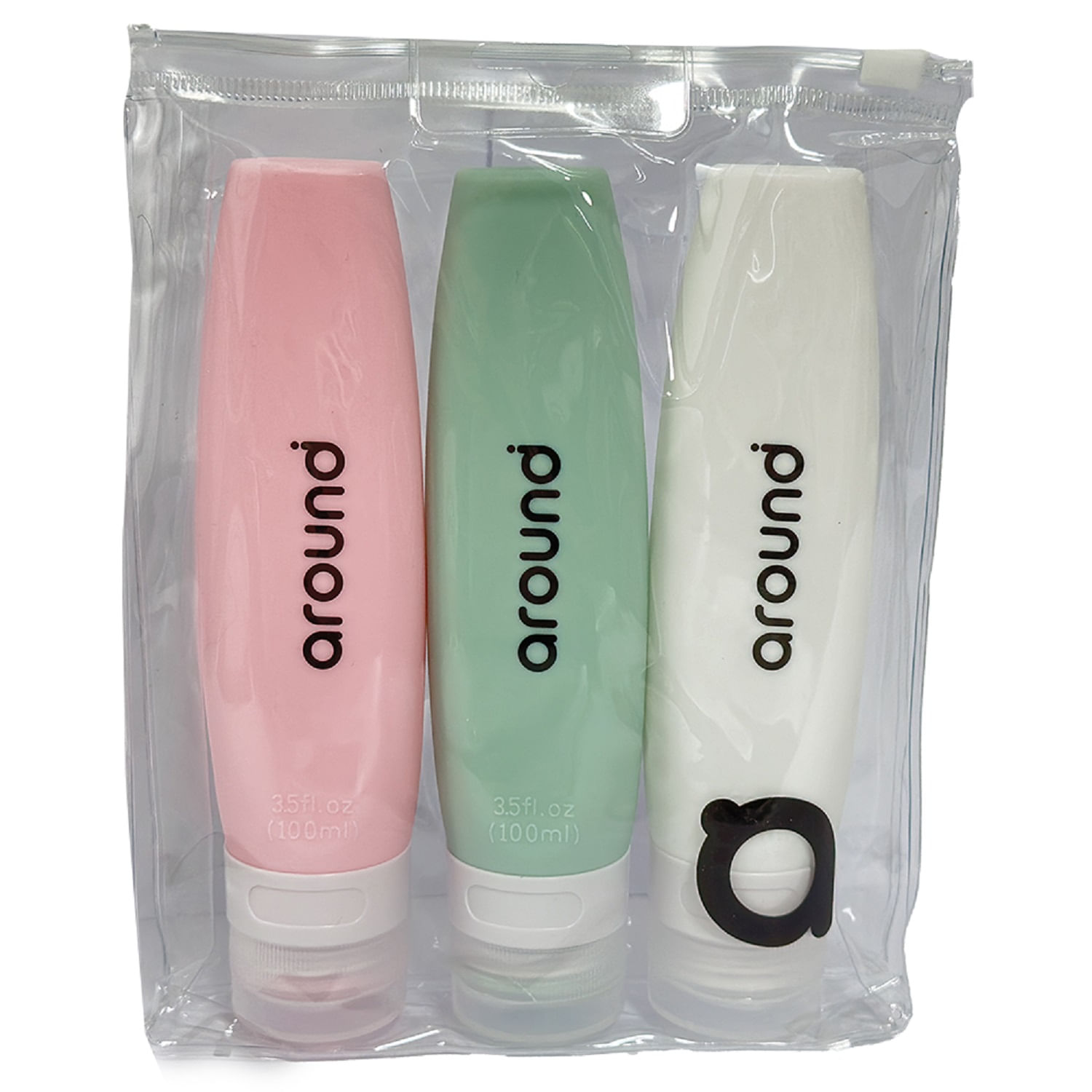 Kit de Botellas de Silicona Para Viajes