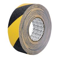 Cinta 18 mt Antiderrapante Antideslizante Amarillo/Negro 50mm c/ Abrasivo 101449 Truper