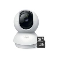 Cámara Seguridad WiFi Tapo C200C Full HD 360 grados audio bidireccional + Micro SD 64gb