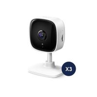 Kit de 3 Cámaras de seguridad Tapo C100 Full HD para interiores - Tplink