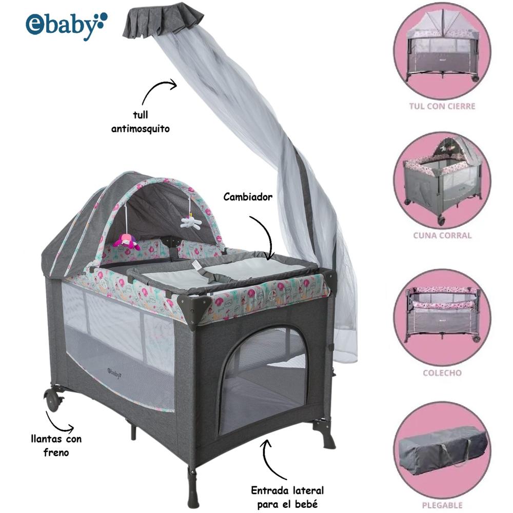 Cuna Corral Mecedora Dacora Ebaby 750-1 RC