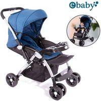 Coche De Paseo Ebaby Kuper Mango Reversible Azul