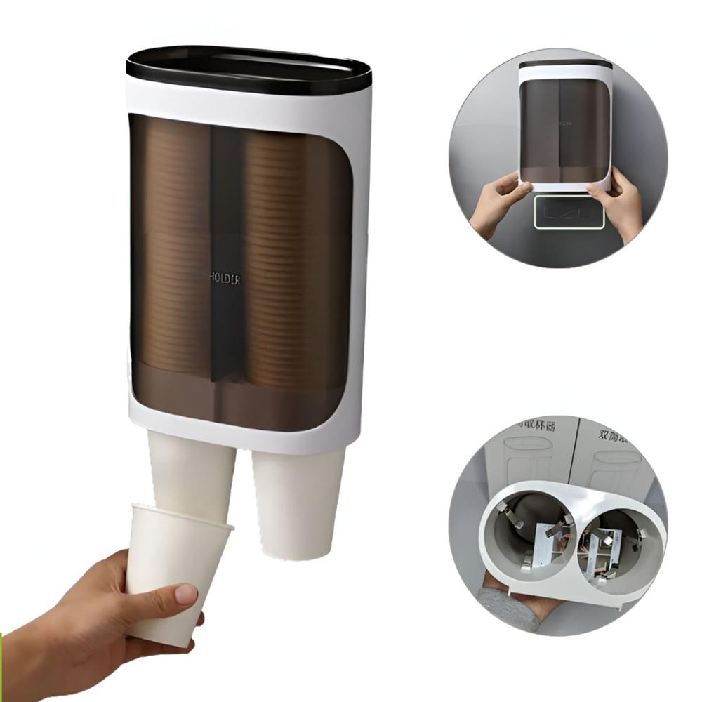 Dispensador De Vasos Adhesivo 2 Filas  2470001