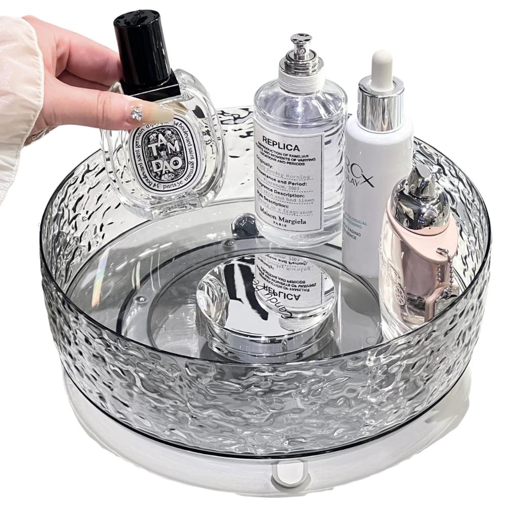 Organizador Giratorio Multiusos Para Dormitorio Siena M Gris  696GR02