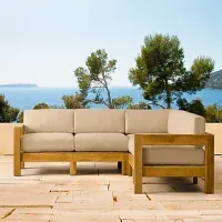 Set de Terraza en L para 4 Personas Estornino Movenda