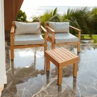 Set de Terraza con 2 Poltronas y Mesa Gavilan Movenda