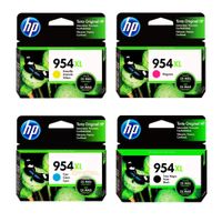 Kit Tinta HP 954XL Negro Cyan Magenta Amarillo