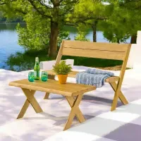 Banca de Terraza con Mesa para 2 Personas Tucan Movenda
