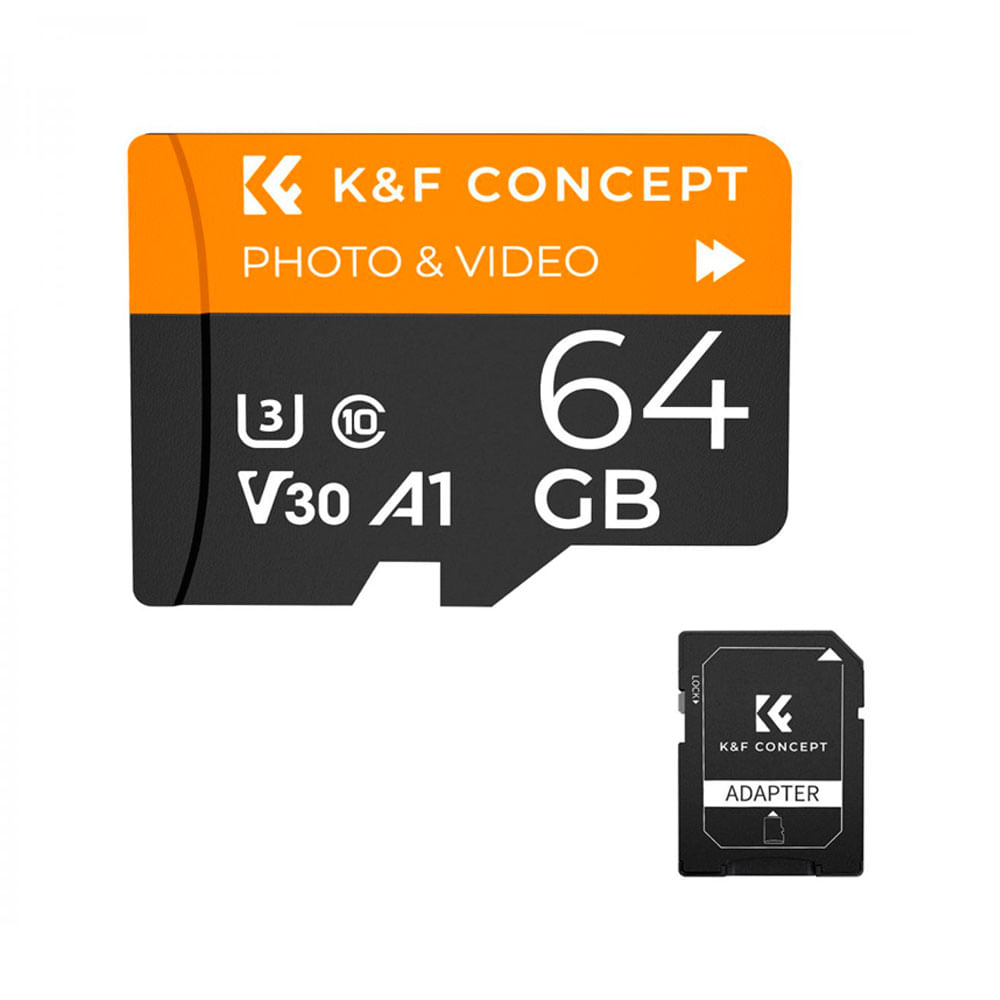 Memoria Micro SD K&F Concept 64GB R95MB - W45MB
