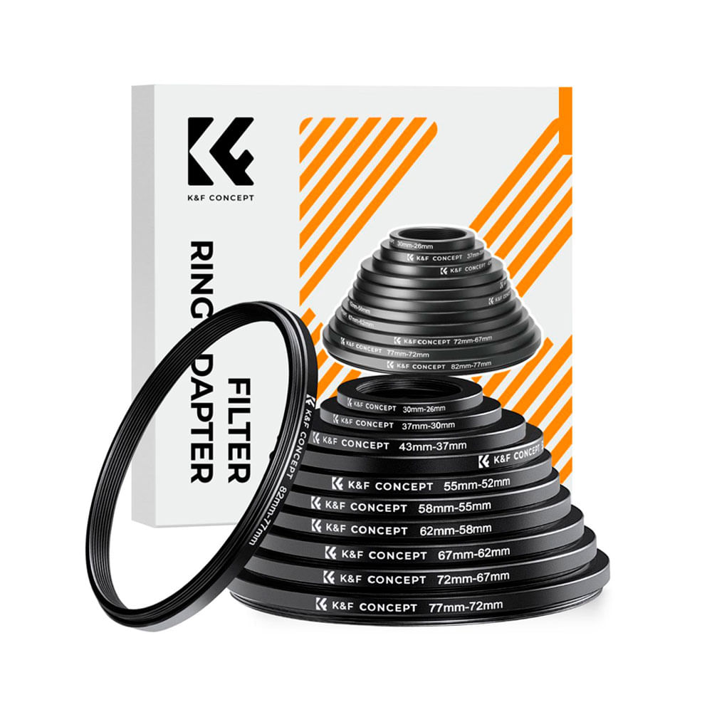 Set de 11 Anillos Reductores K&F Concept SKU0801