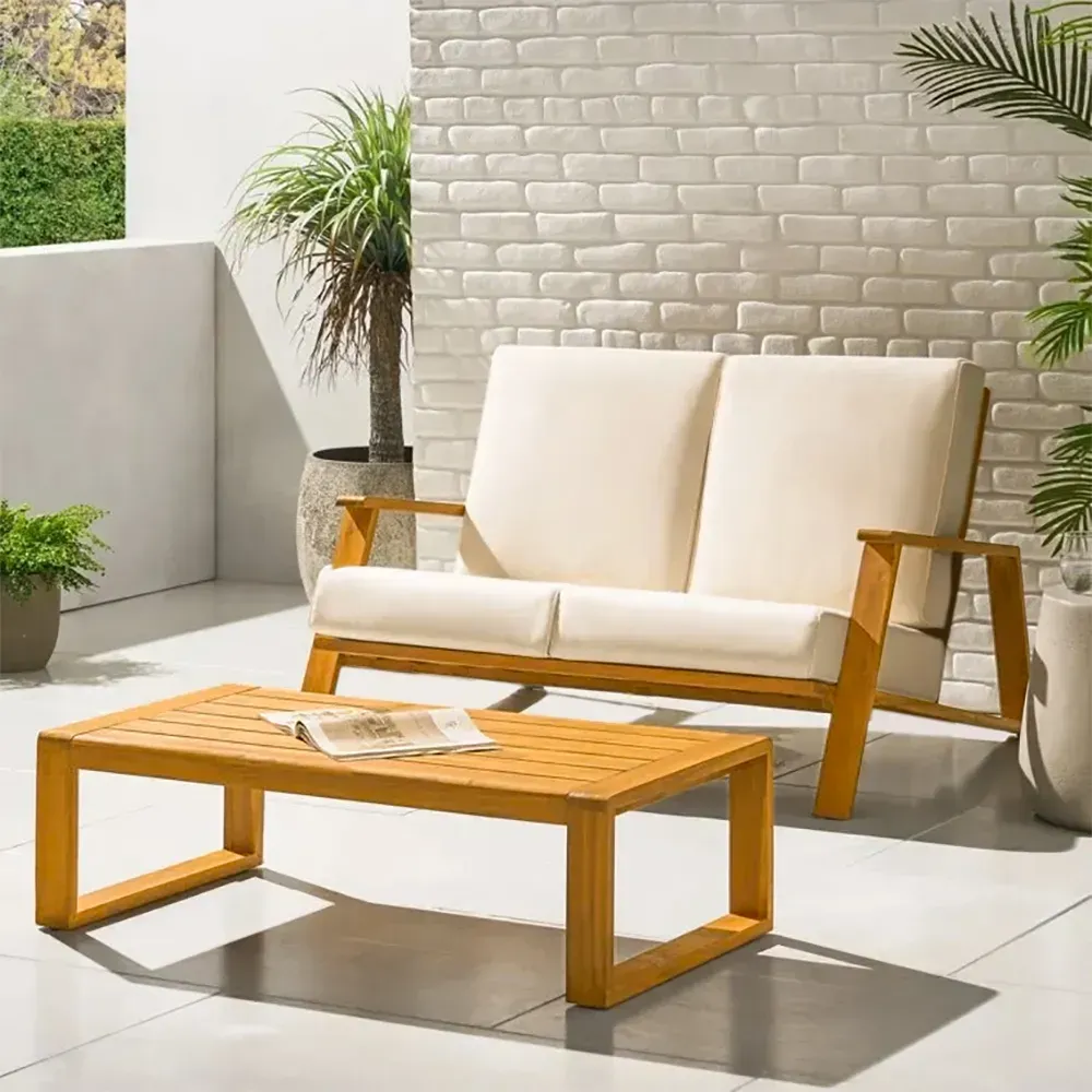 Sofá de Terraza para 2 Personas con Mesa Pelicano Movenda