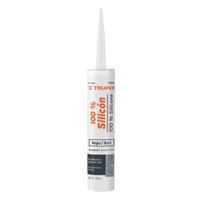 Silicona Negro 280ml para Vidrio, Hierro y Madera Truper 17561