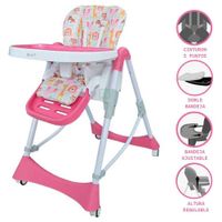 Silla De Comer Regulable Lori 624 Fucsia