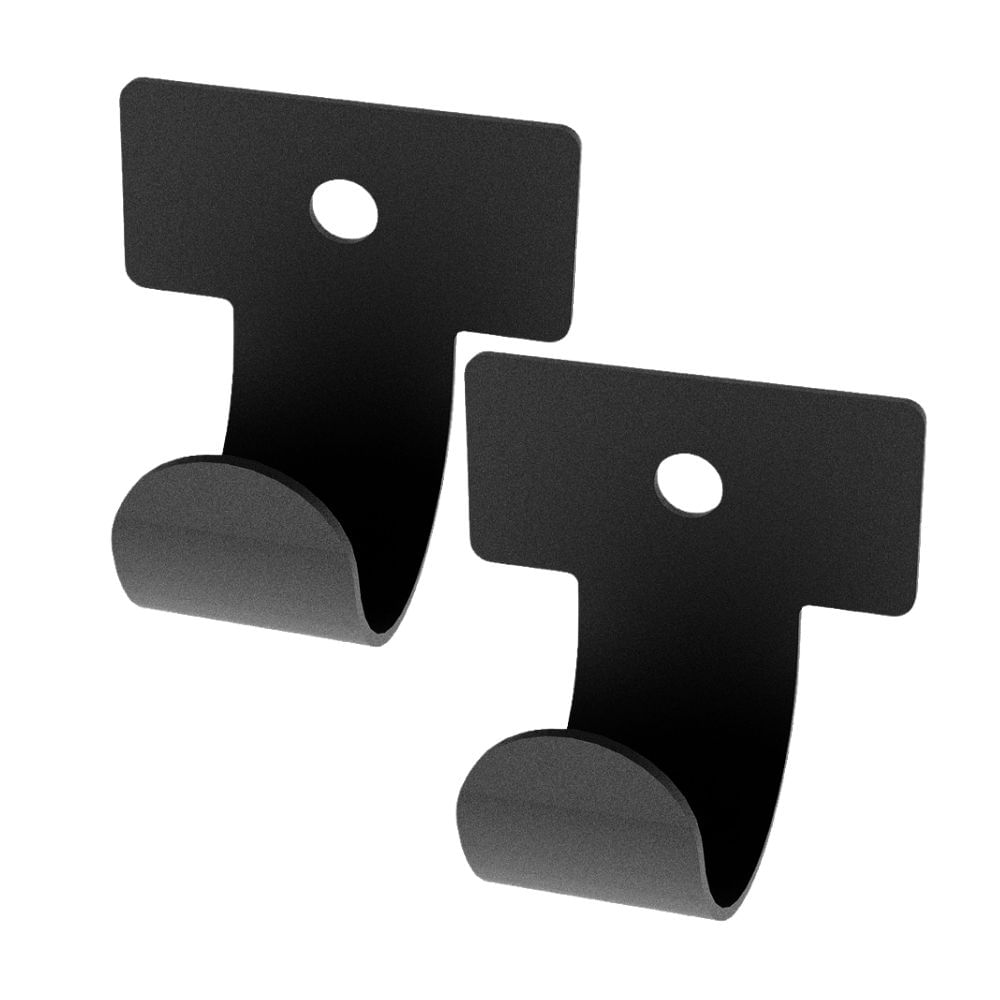 Percha de Pared Classic 1 Negro Ducasse