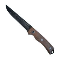 Cuchillo Utiliy Wayu Rustic Collection con Funda de Cuero
