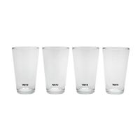 Set de 4 Vasos Vidrio Wayu Capacidad 475ml