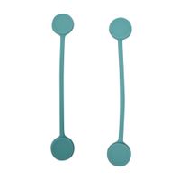 Pack de 2 Organizador Sujetador de Cables AR-SC047 Celeste Orange
