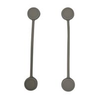 Pack de 2 Organizador Sujetador de Cables AR-SC049 Gris Orange