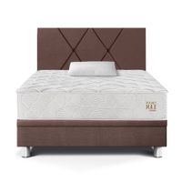 Dormitorio Boxet Paraíso Pocket Max 1.5 Plazas Chocolate