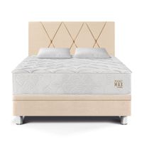 Dormitorio Boxet Paraíso Pocket Max 2 Plazas Champagne