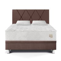 Dormitorio Boxet Paraíso Pocket Max 2 Plazas Chocolate