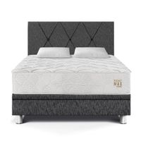 Dormitorio Boxet Paraíso Pocket Max 2 Plazas Charcoal