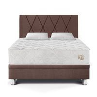 Dormitorio Boxet Paraíso Pocket Max Queen Chocolate