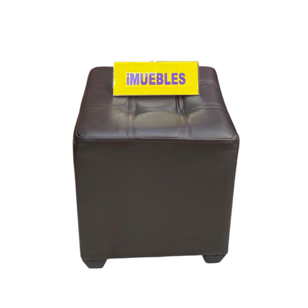 Asiento Modular Puff. Práctico y cómodo color Marrón