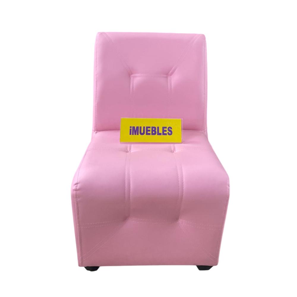 Sillón Individual Sillón Modular Sillón de espera color Rosado