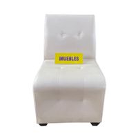 Sillón Individual Sillón Modular Sillón de espera color Blanco