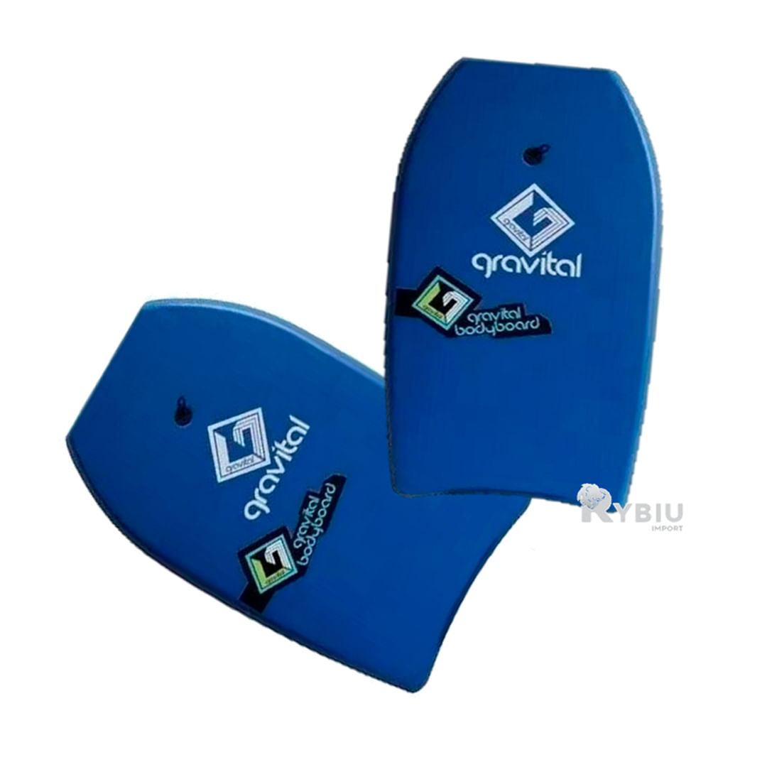Bodyboard Moderno para Correr Olas en Azul Y+Papel de Regalo