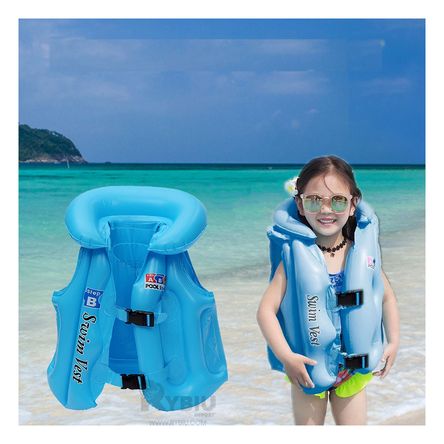 Chaleco Salvavida Infantil para Deportes Acuaticos Celeste