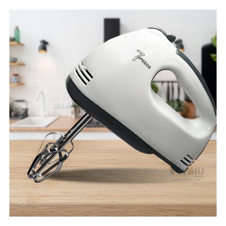 Batidora Manual Electrica de Tono Blanco Y+Papel de Regalo Batidora Manual Electrica de Tono Blanco Y+Papel de Regalo