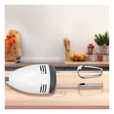 Batidora Portatil Electrica de Blanco Y+Agendita