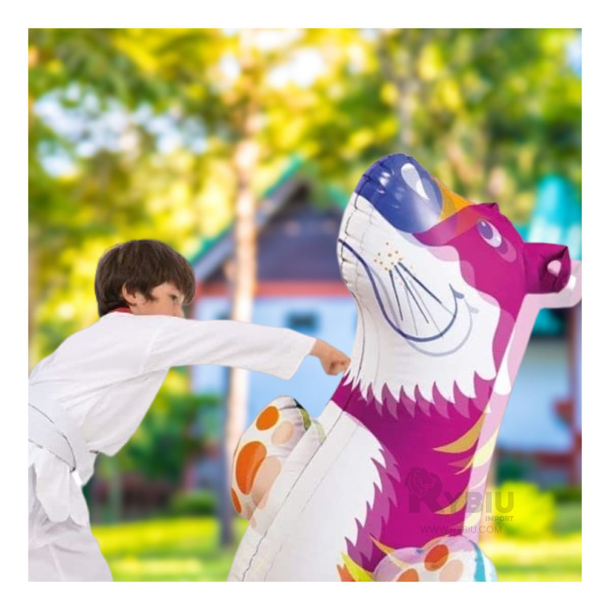 Porfiado Dinamico Practico Diseño de Tigre Y+Stickers