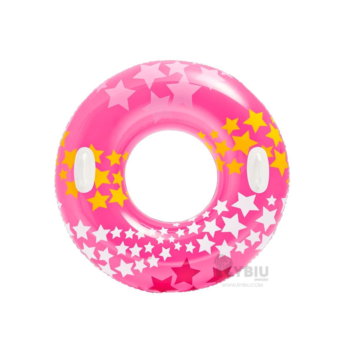 Flotador para Diversion Infantil de Color Rosado Y+Stickers